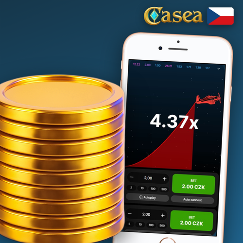 Aviator crash hra v Casea Casino – letadlo stoupá s rostoucím multiplikátorem