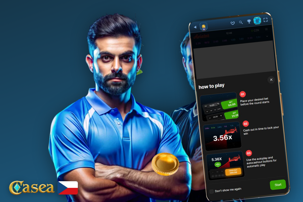 Záložka statistik Aviator v Casea Casino s grafem multiplikátorů a žebříčkem výher
