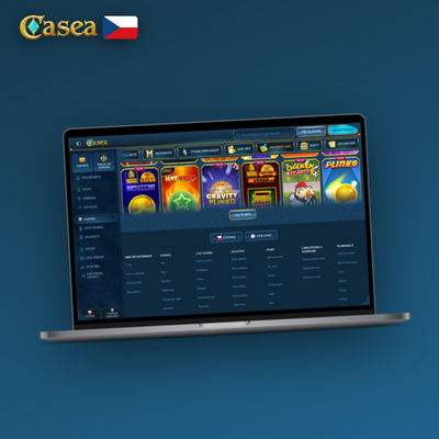 Casea Casino na PC v režimu celé obrazovky eliminuje vyrušení při hraní slotů