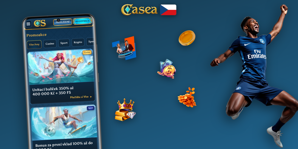 Přehled pravidel promo kódů Casea Casino – platnost, věkový limit, minimální vklad a jeden účet