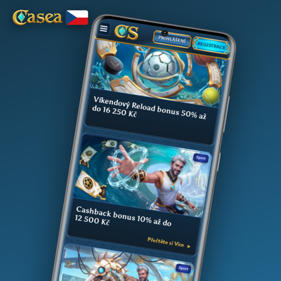 Casea Casino cashback pojištění sázky jako free bet při neúspěšném akumulátoru